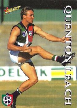 1995 Select AFL #235 Quenton Leach Front